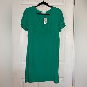 Primark Cares Elegant Green V-Neck Dress Sz 8